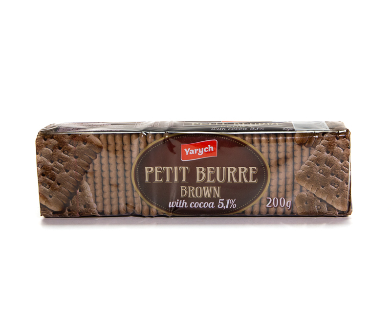 Biscuits “Petit Beurre Brown “Yarych”