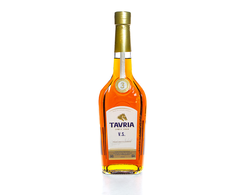 Ordinary Ukrainian Cognac Tavria V.S.
