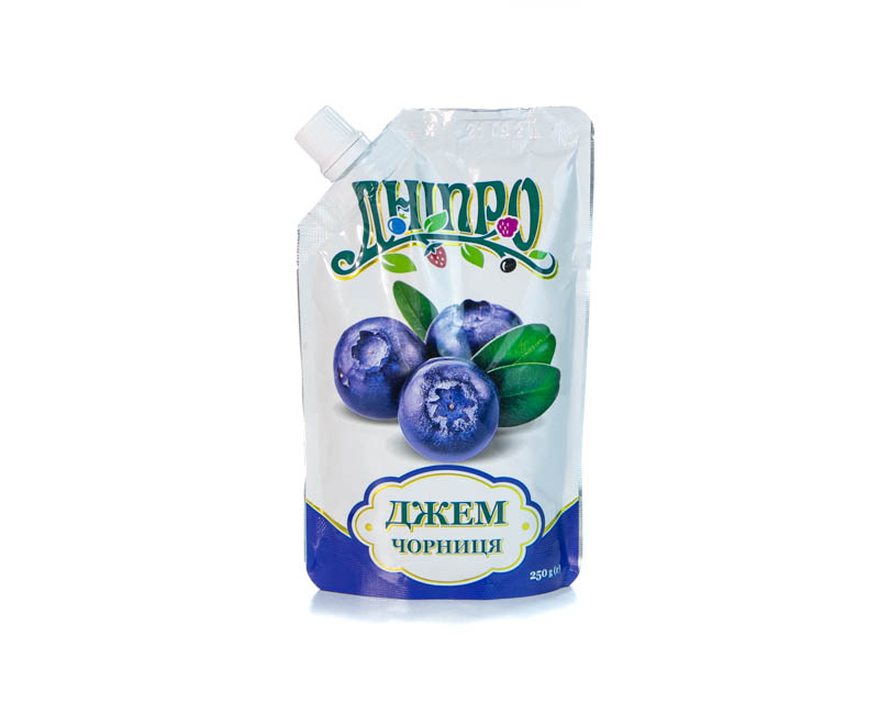 Jam Blueberry 250 g TM Dnipro