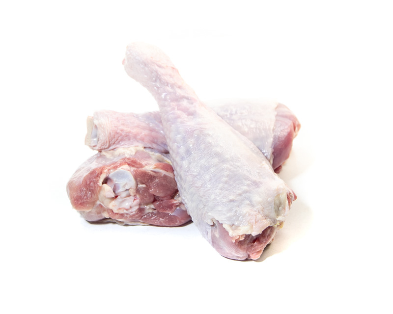 ساق دجاج رومي (بالعظم والجلد)