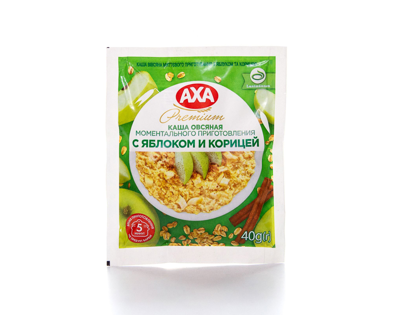 Instant Haferbrei mit Apfel und Zimt