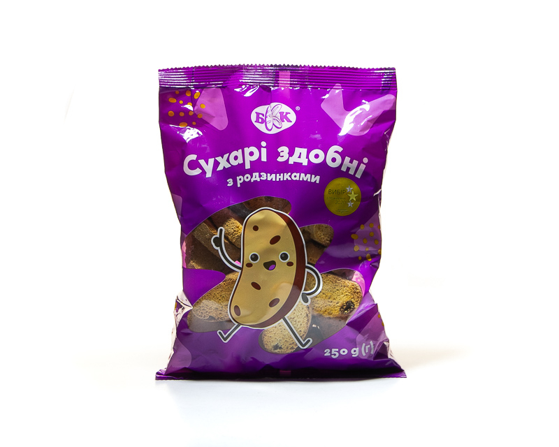 Zwieback mit Rosinen