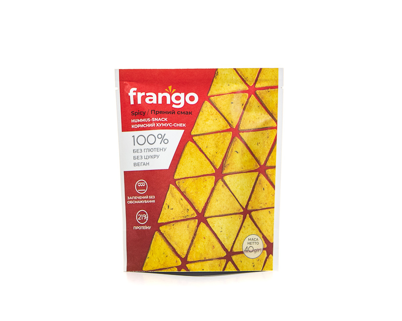 Frango-Hummus-Snack, würziger Geschmack