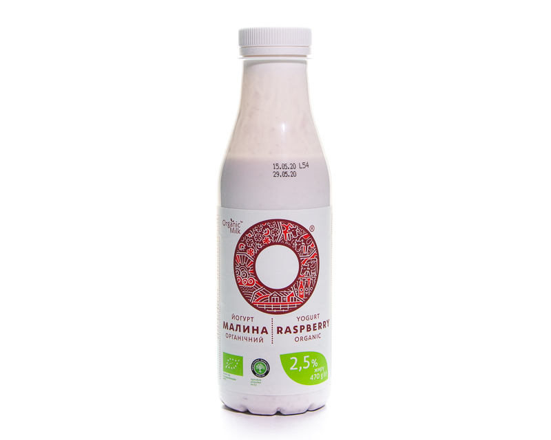 Fettes Bio Trink-Joghurt mit dem Füllstoff 