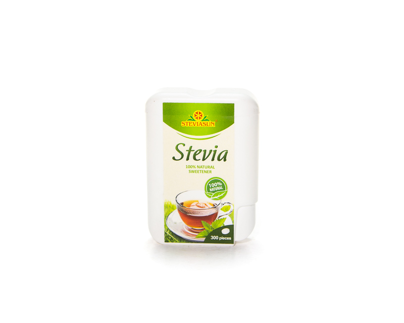 Trockener Stevia-Extrakt “STEVIASUN” 300 Tabletten / 0,04 g “STEVIASUN corp. GmbH”Trockener Stevia-Extrakt “STEVIASUN” 300 Tabletten / 0,04 g “STEVIASUN corp. GmbH”