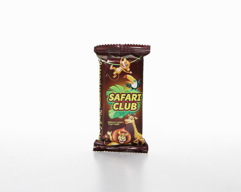 Waffelsüßigkeiten “SAFARI CLUB”