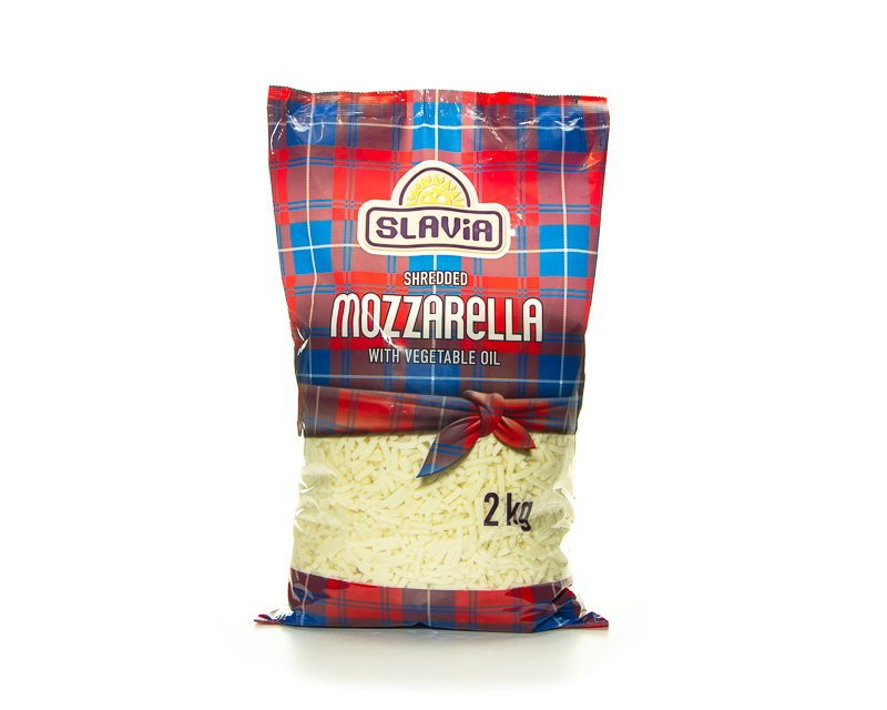 Milchhaltiges Produkt Mozzarella (gerieben)