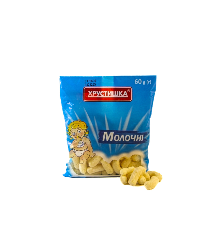 Dry Breakfast Cereals Shaped Non-Glazed Products with Milk Additives — 60 g