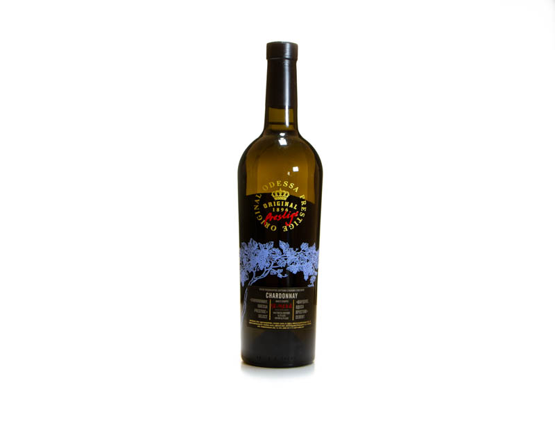 Odessa Prestige Chardonnay white dry wine 0.75L