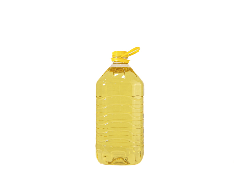 Refined deodorized sunflower oil 5 l (square bottle)