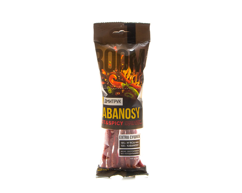Kabanosy HOT&SPICY made of selected pork with Chili pepper flavor