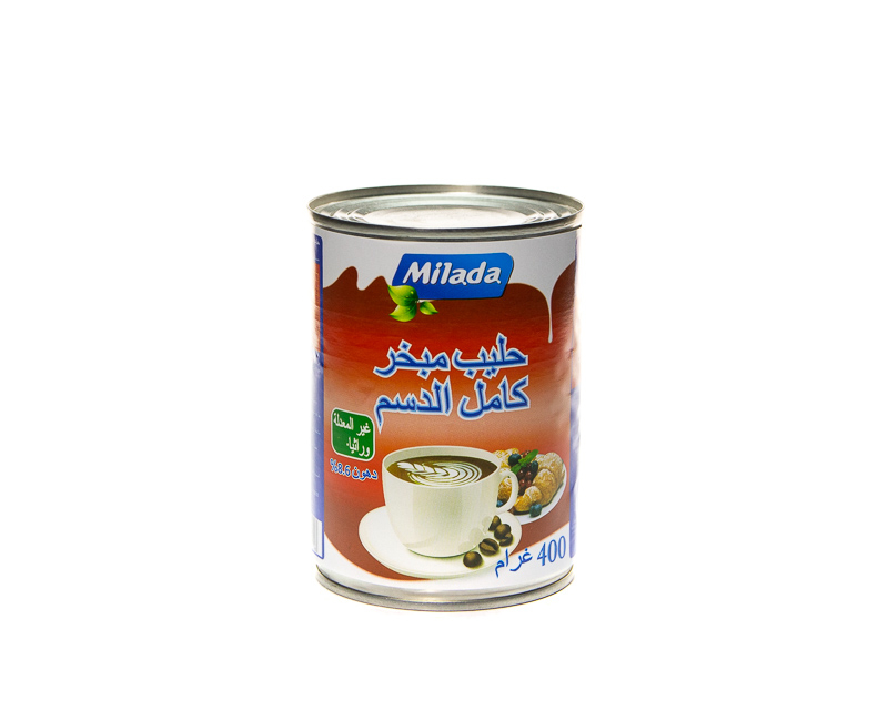 Milk Concentrated sterilized TM MILADA, 8,6% fat