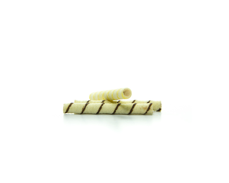 Wafers “Wafer roll” with chocolate flavored filling