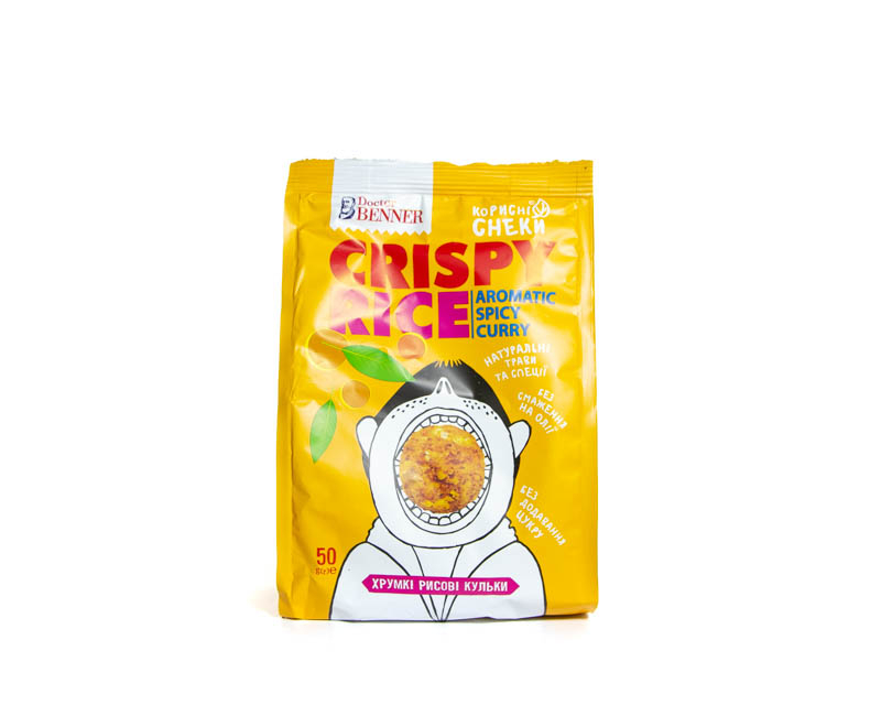 Salted Crispy rise Spicy Curry Snack