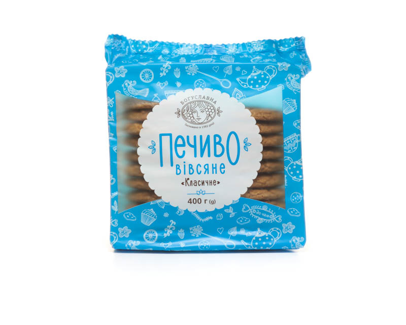Classic oatmeal cookies TM Boguslavna