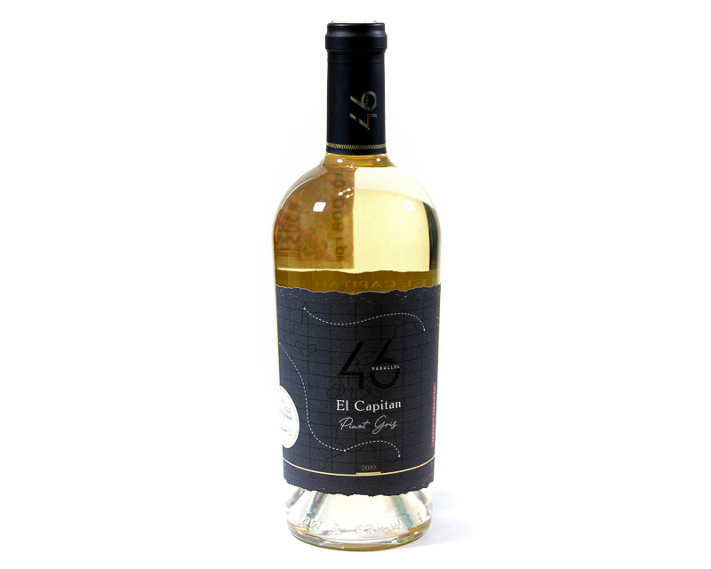 Dry White Ordinary Table Wine “El Capitan Pinot Gris”