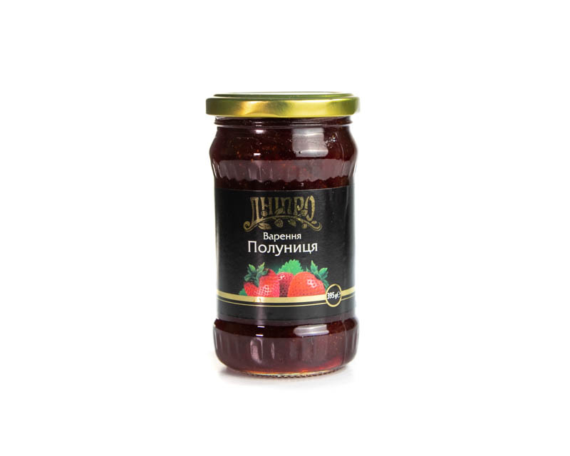 Jam Strawberry 395 g TM Dnipro