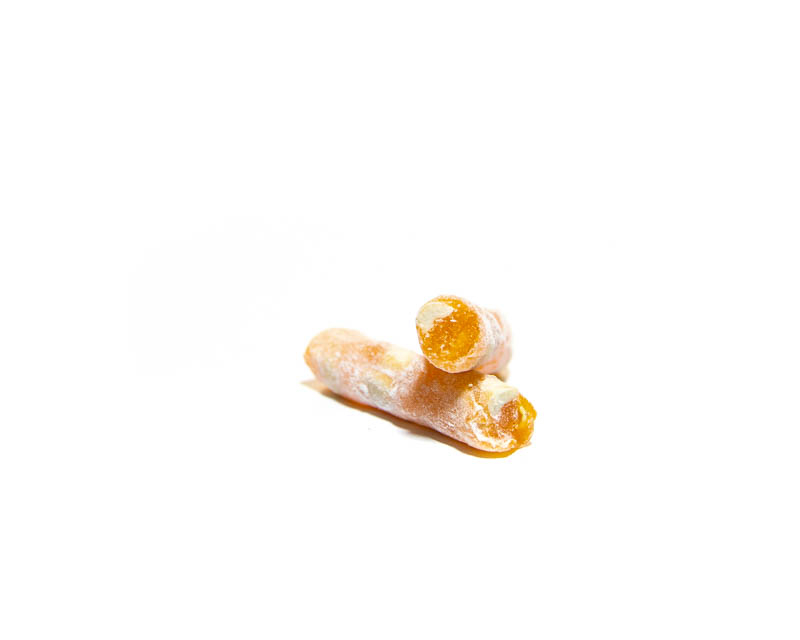 Peanut stick with orange flavor