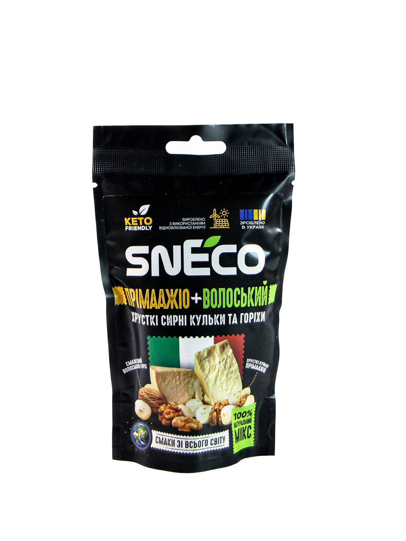 Dried cheese with nuts snEco 