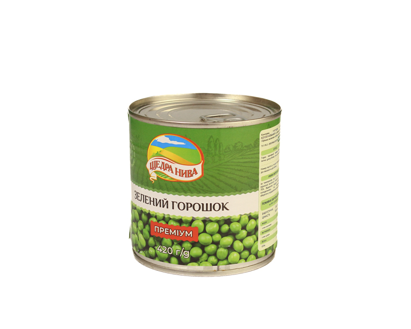 Canned green peas (remium) 420 g