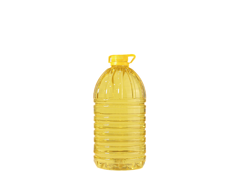 Refined deodorized sunflower oil 5 l (round bottle)