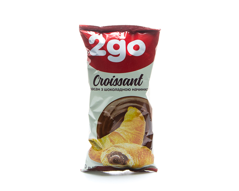 “2go” 巧克力味可颂面包