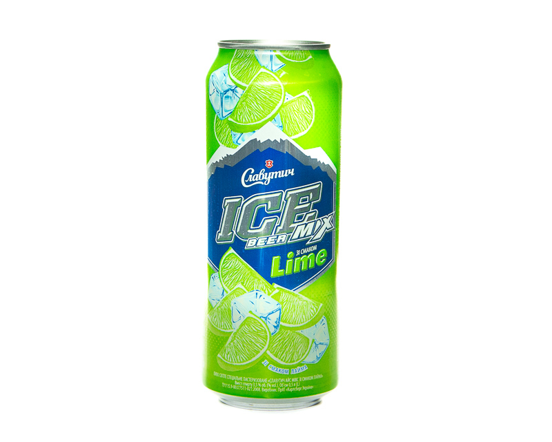 Slavutich ICE Mix Lime啤酒