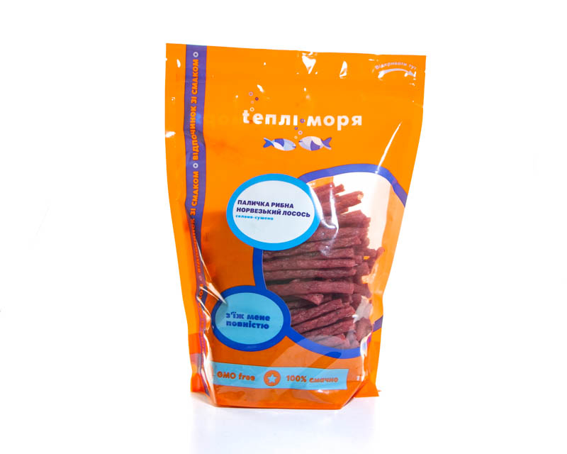 “Norway Salmon” salted and dried fish sticks